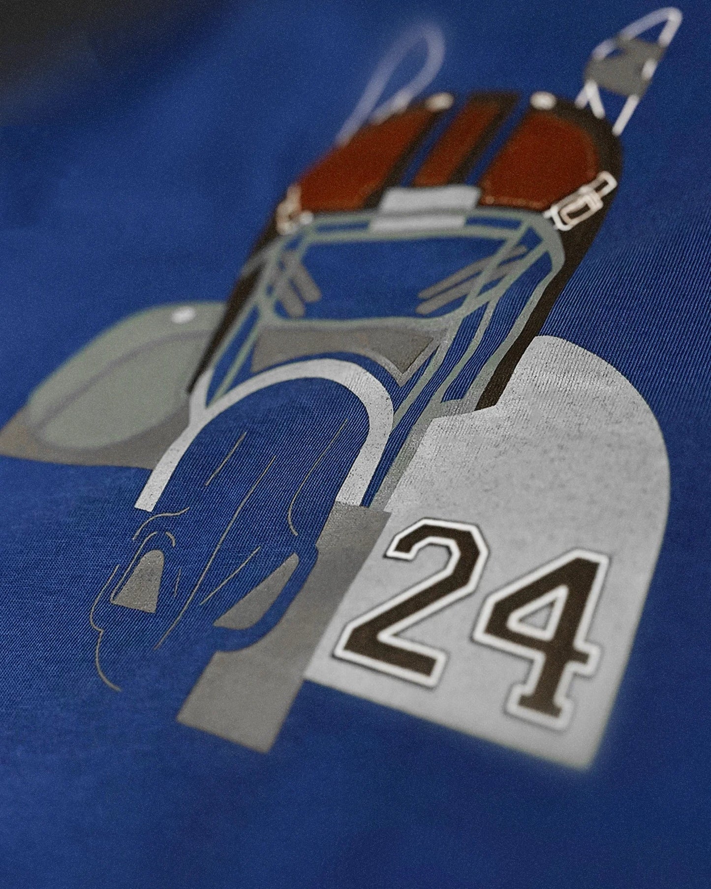 Hermes - Racing Horse T-Shirt - Blue