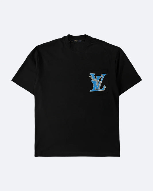 Louis Vuitton - Multi Logo Graphic T-Shirt - Black
