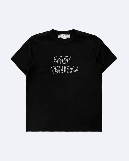 Off-White - Abstract Logo T-Shirt - Black