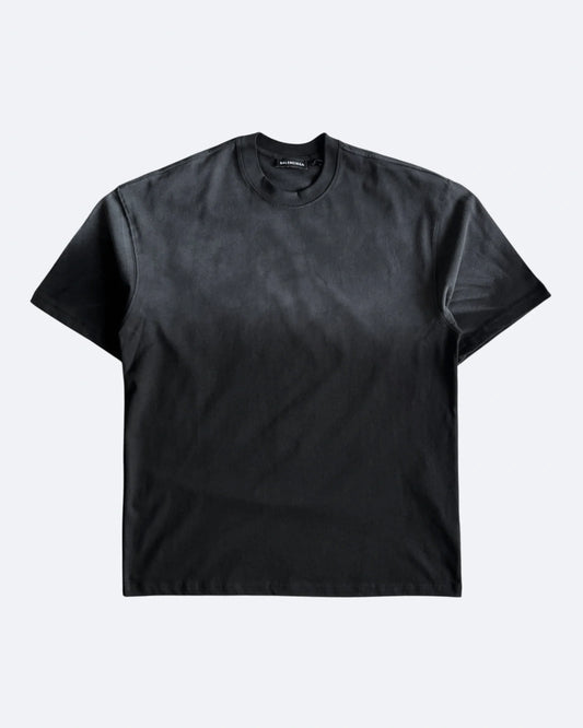 Balenciaga - Hellcurve Logo T-Shirt - Faded Black