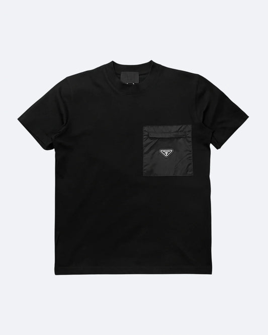 Prada - Pocket Plate T-Shirt - Black