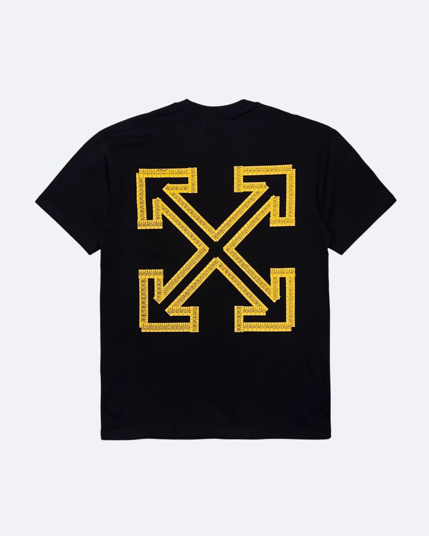 Off-White - Tape Measure Arrow T-Shirt - Black