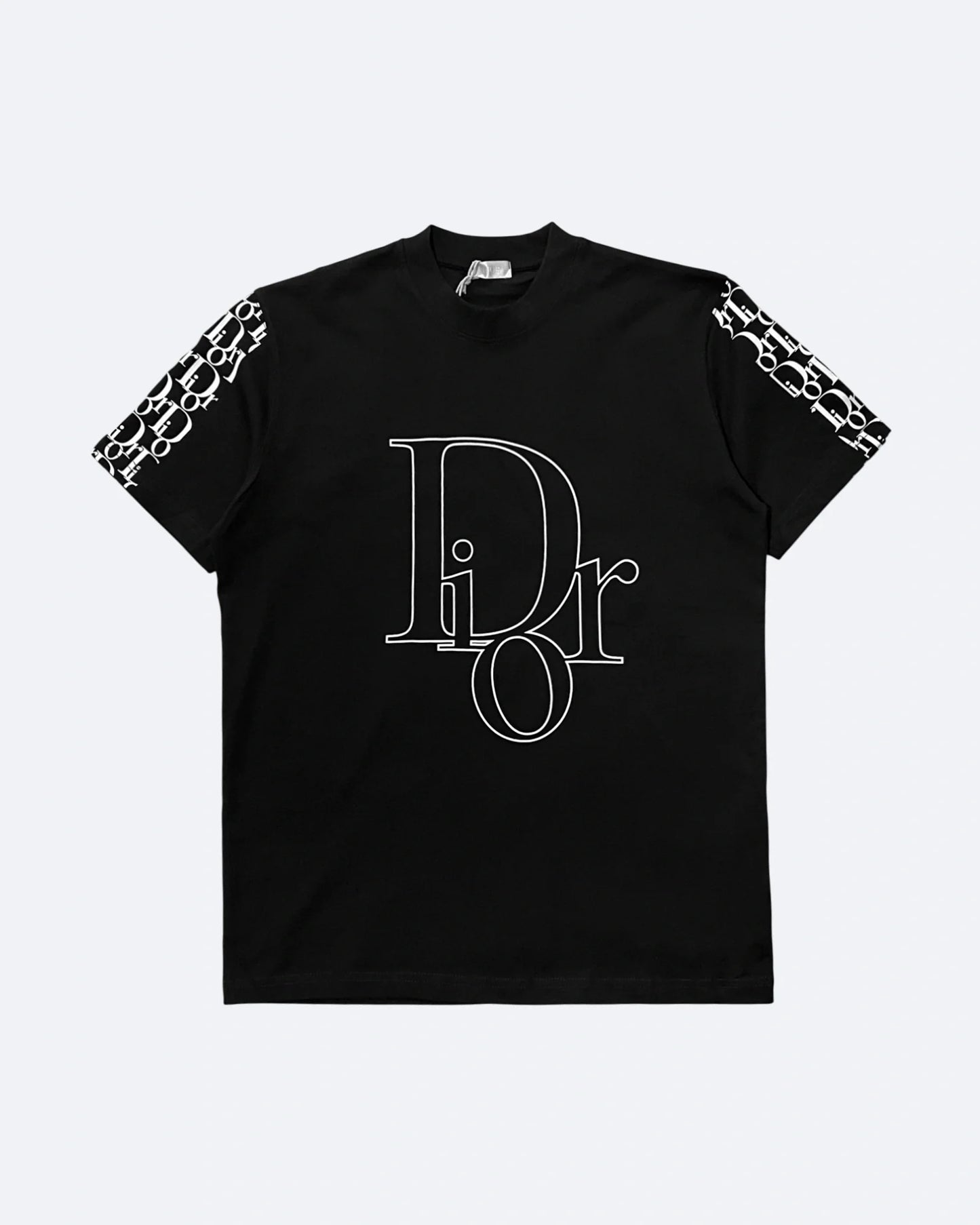 Dior - Outline Logo T-Shirt - Black