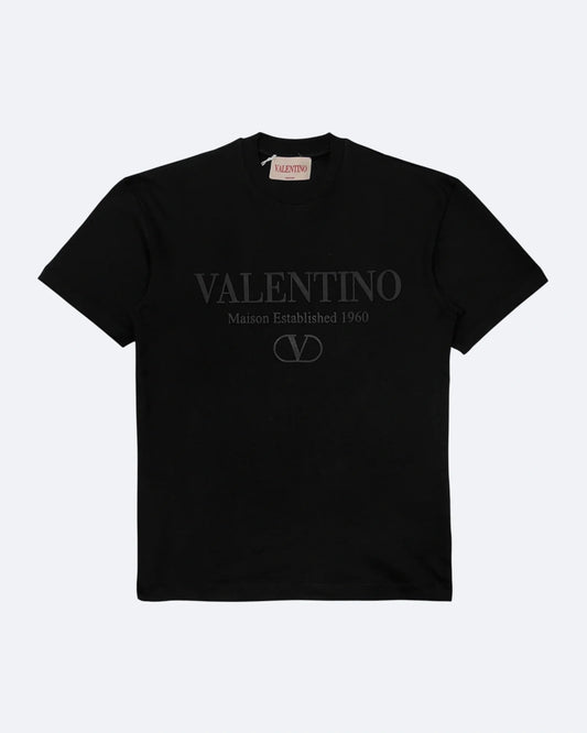 Valentino - Classic Logo T-Shirt - Black