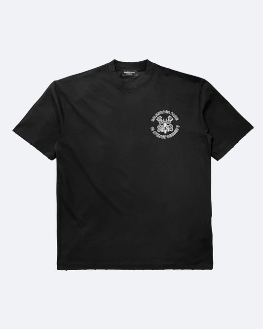 Balenciaga - Keys Logo T-Shirt - Black