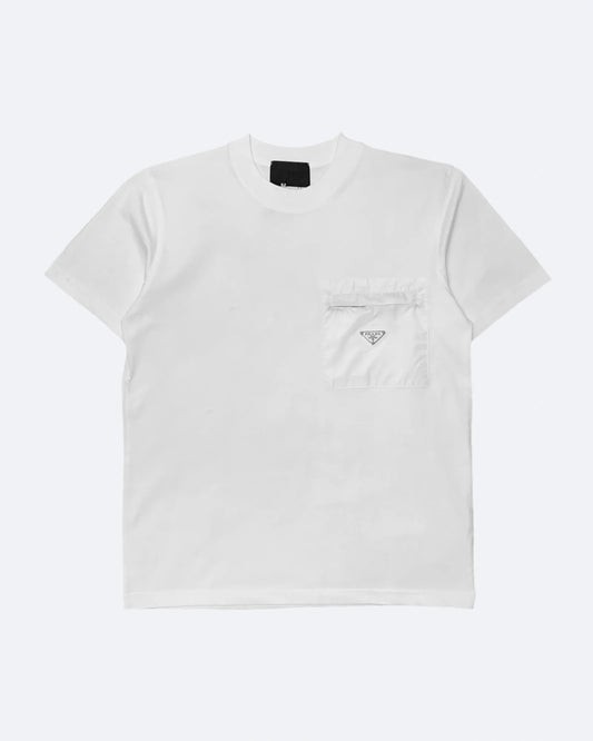 Prada - Pocket Plate T-Shirt - White