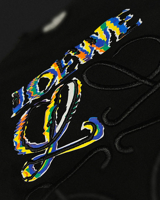 Loewe - Color Leak Logo Embroidery - Black