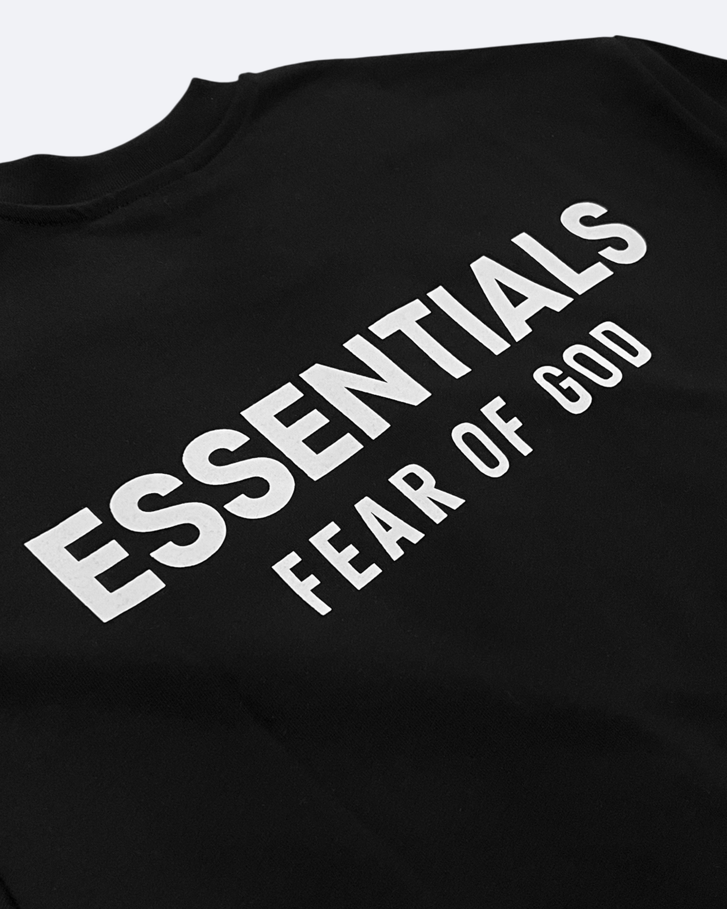 Fear Of God - Essentials Classic Logo T-Shirt - Black
