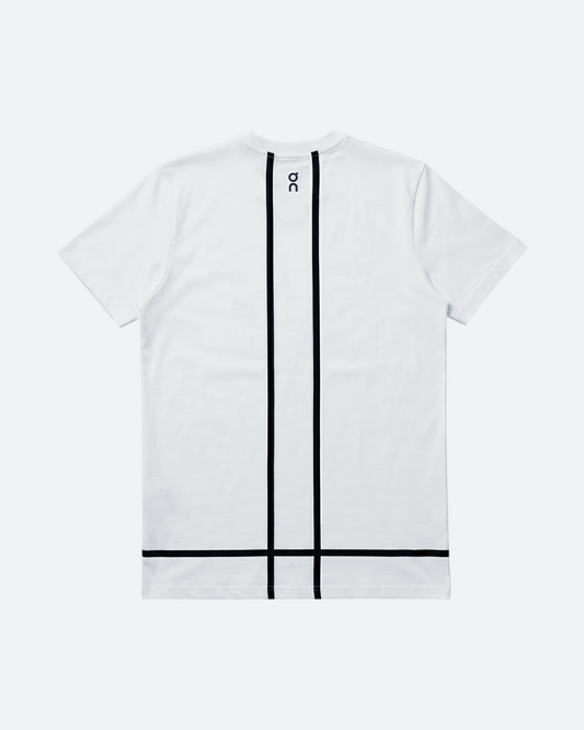 Loewe x On - Stripe Logo T-Shirt - White