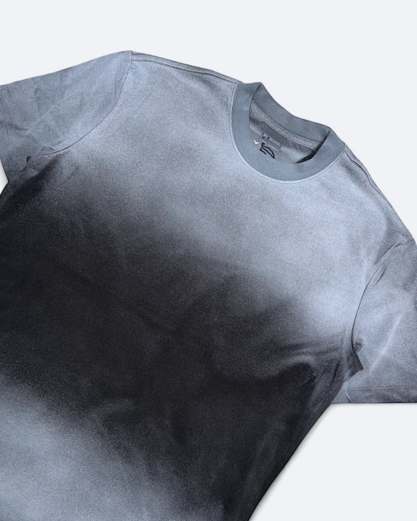 Balenciaga - Metal Logo Oversized T-Shirt - Dark Gray