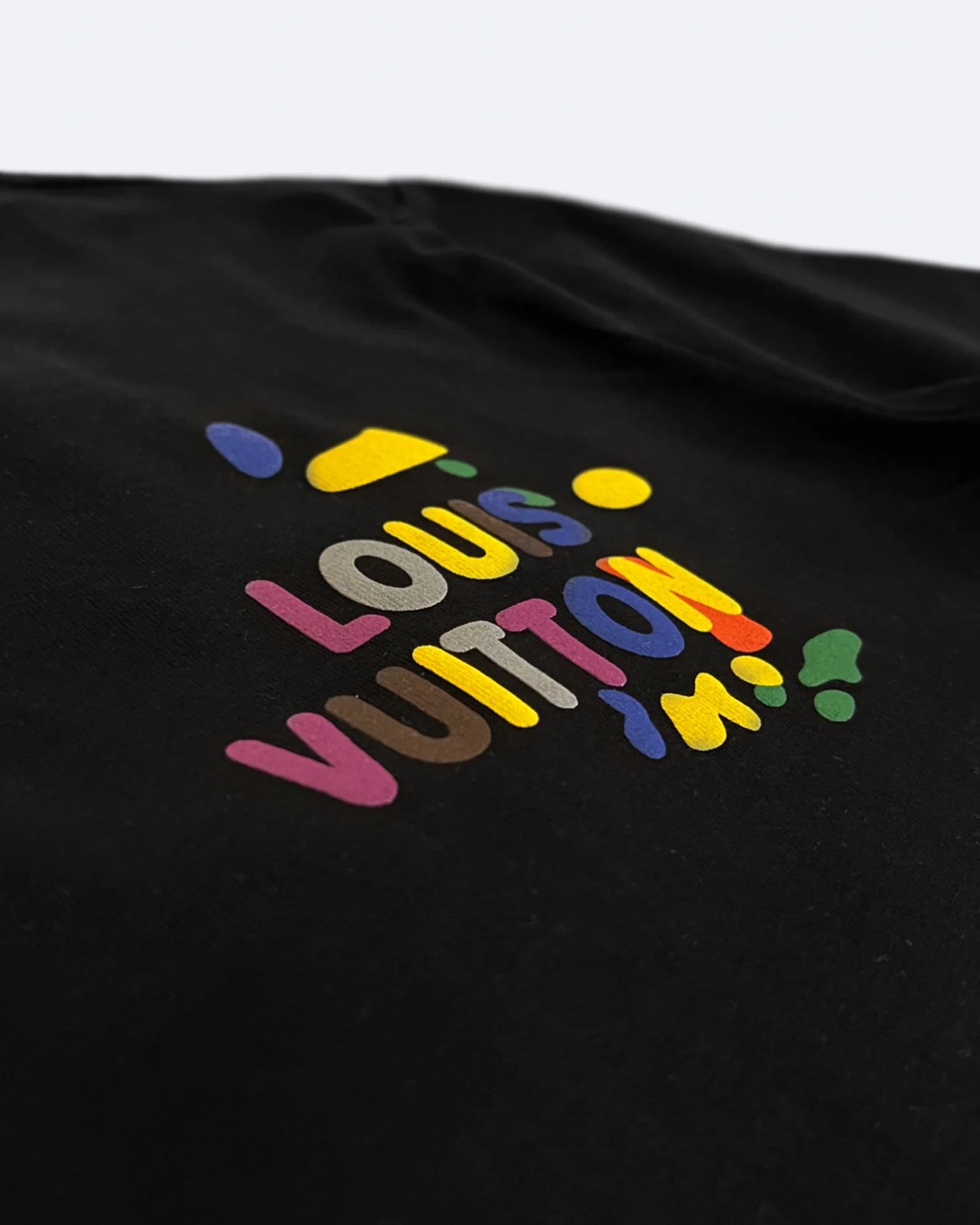 Louis Vuitton - Color Drops Oversized T-Shirt - Black