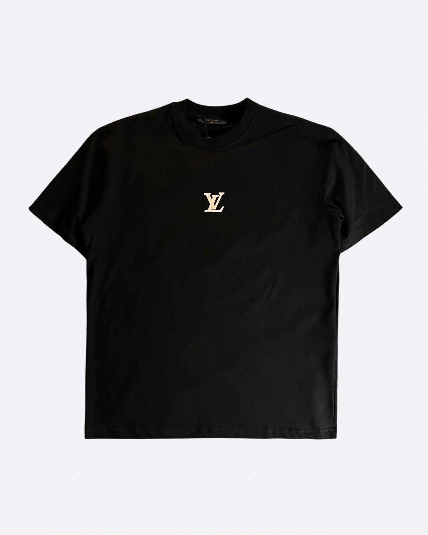 Louis Vuitton - LV Rubber Logo Oversized T-Shirt - Black