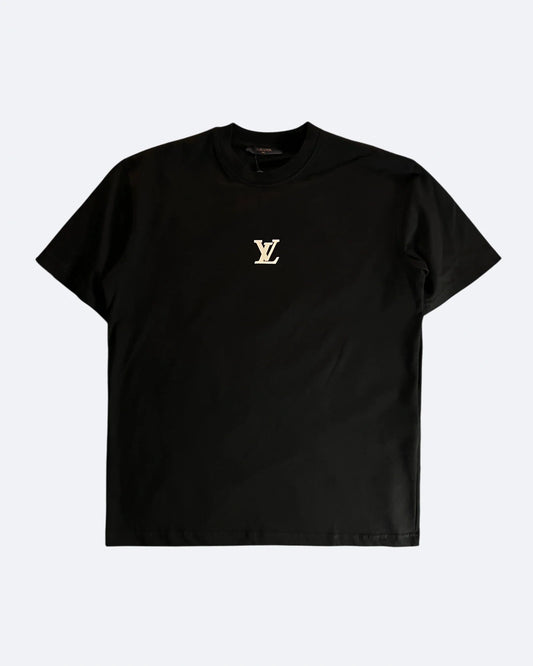 Louis Vuitton - LV Rubber Logo Oversized T-Shirt - Black