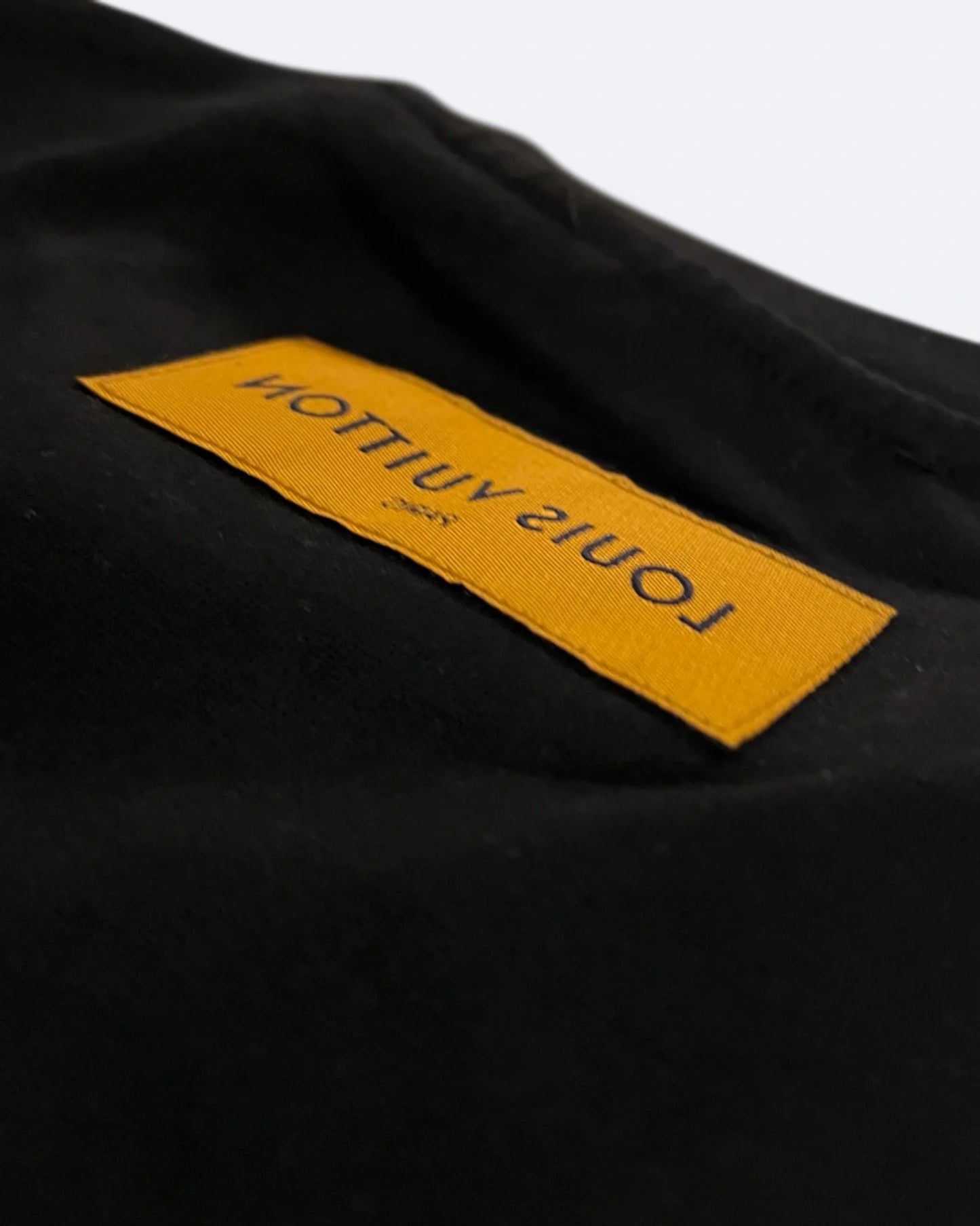 Louis Vuitton - LV Rubber Logo Oversized T-Shirt - Black