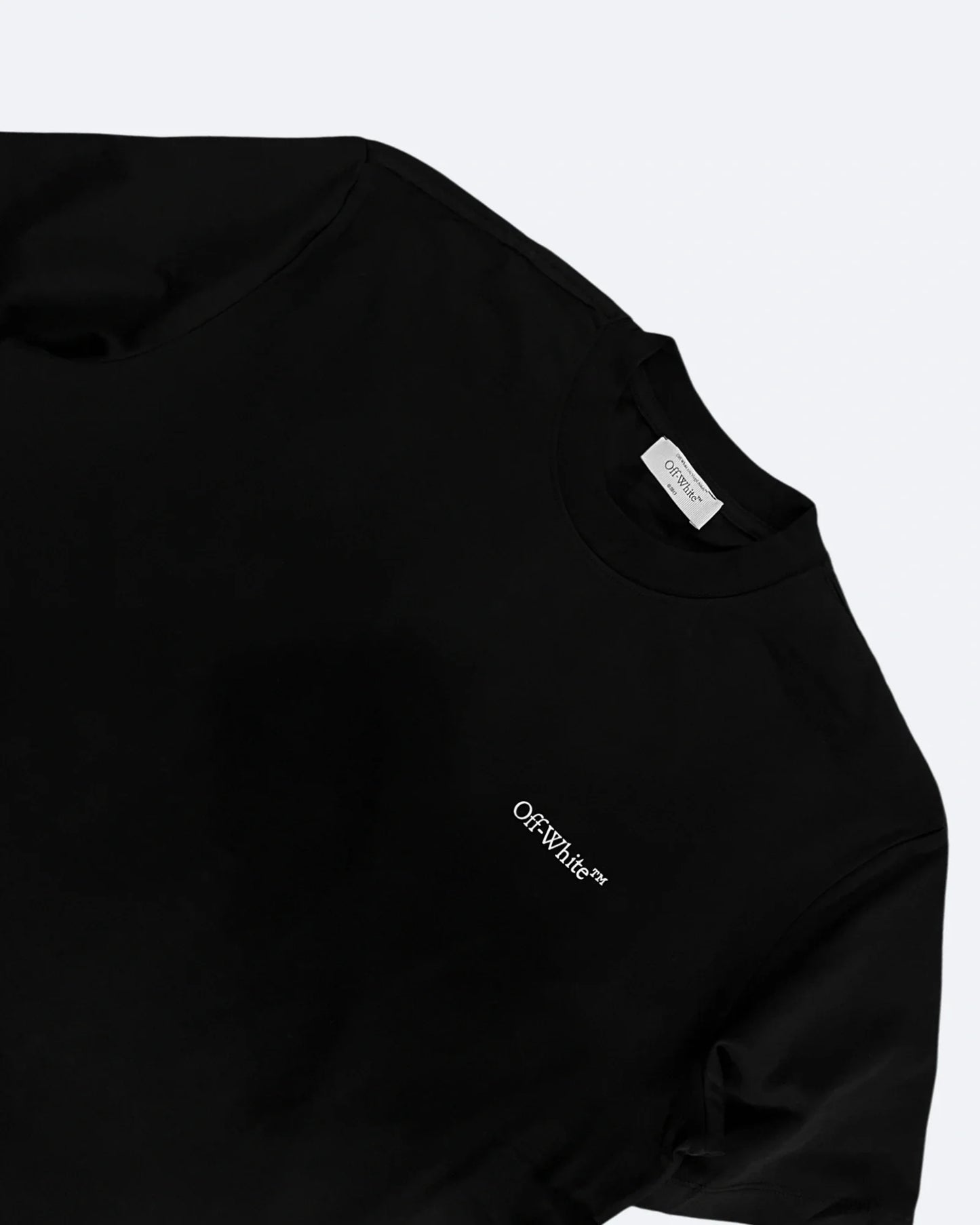 Off-White - 3D Halftone Logo Oversized T-Shirt - Black