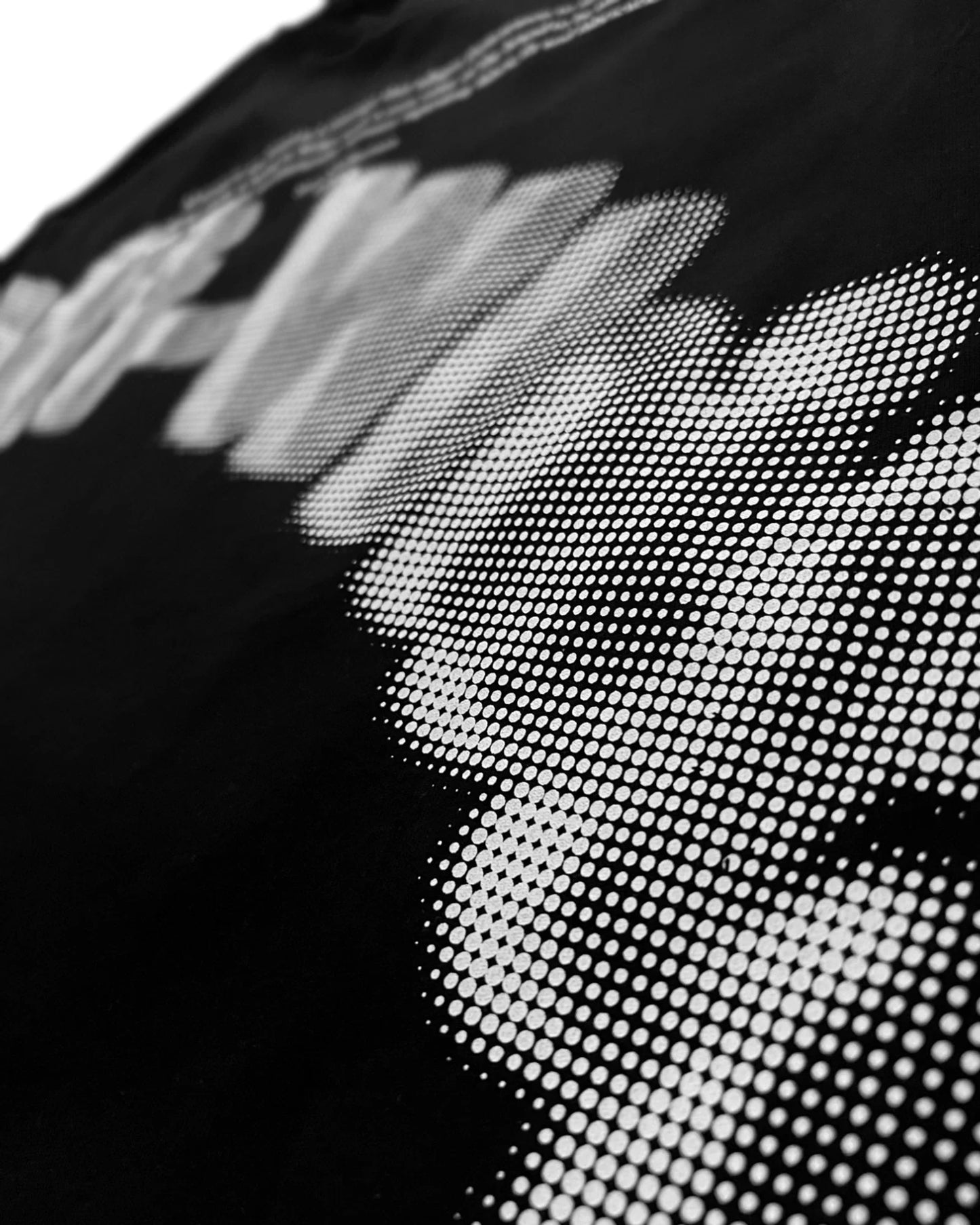 Off-White - 3D Halftone Logo Oversized T-Shirt - Black