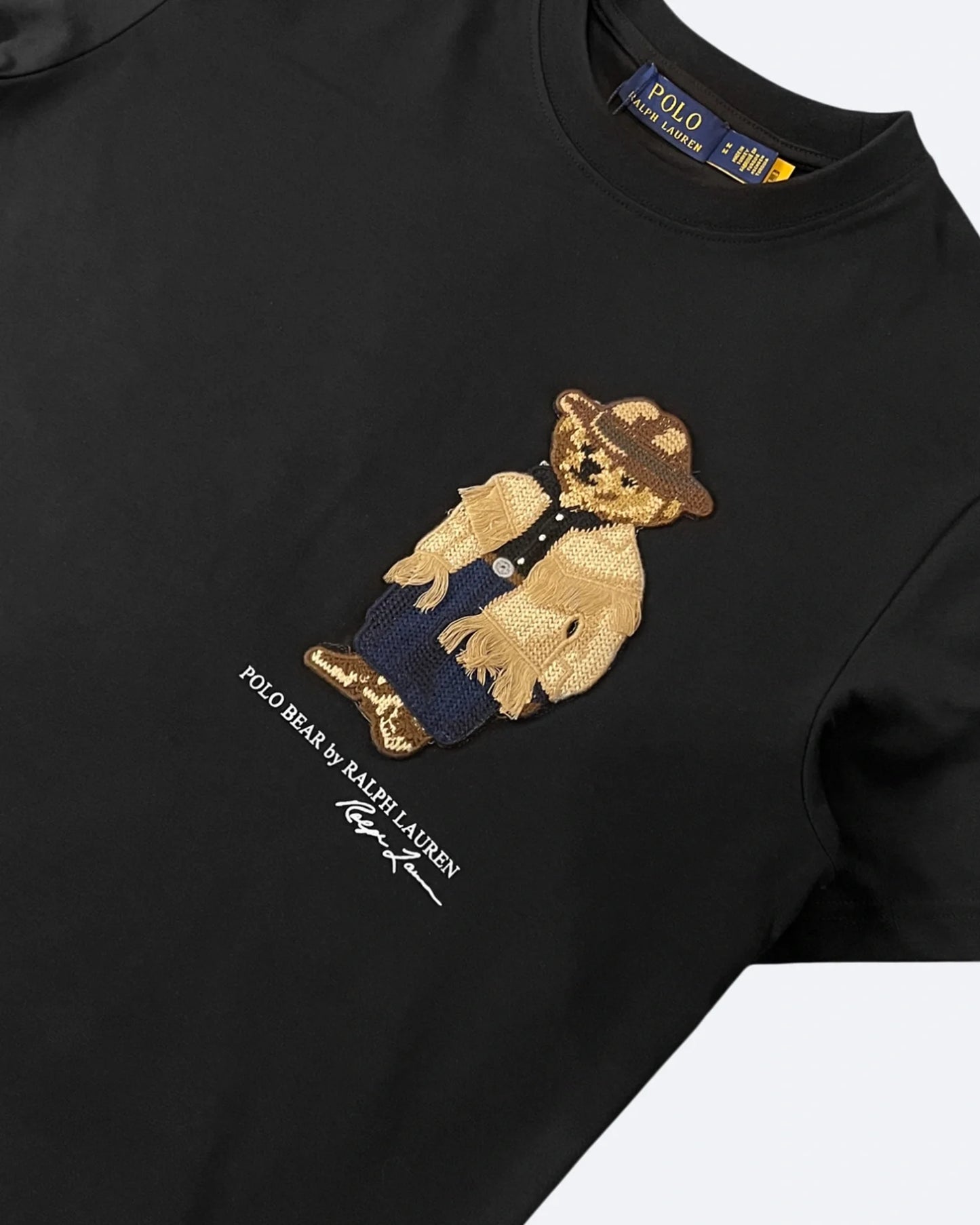 Ralph Lauren - Cowboy Polo Bear T-Shirt - Black