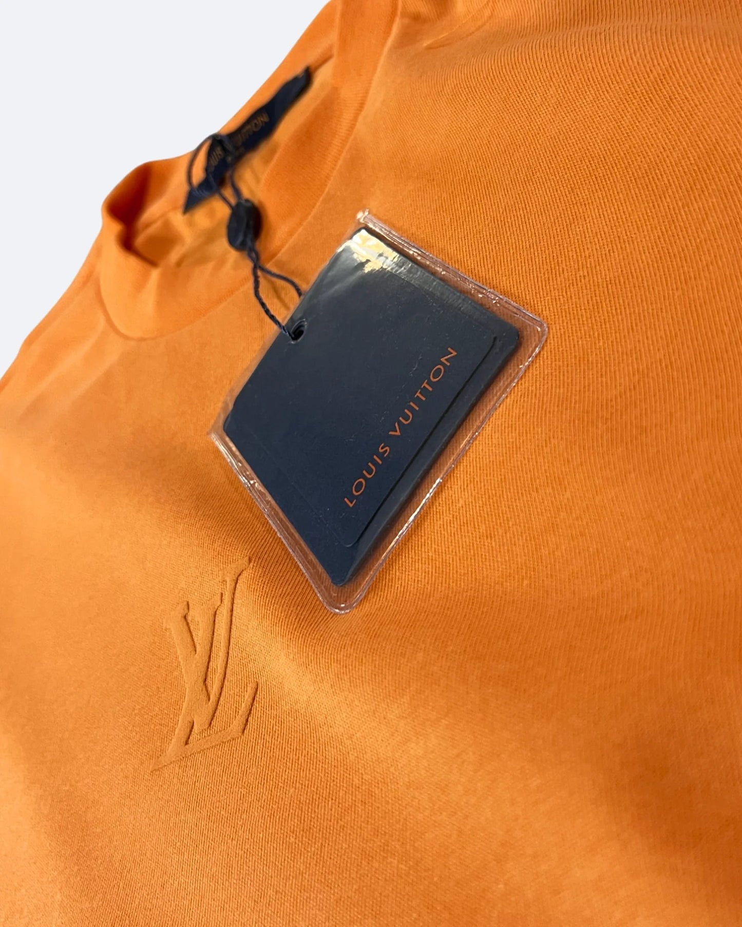 Louis Vuitton - LV Logo Seamed T-Shirt - Orange
