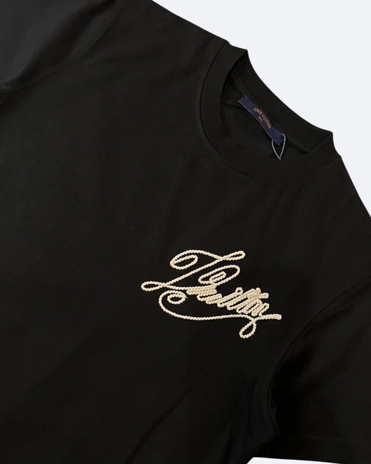 Louis Vuitton - Rope Signature T-Shirt - Black