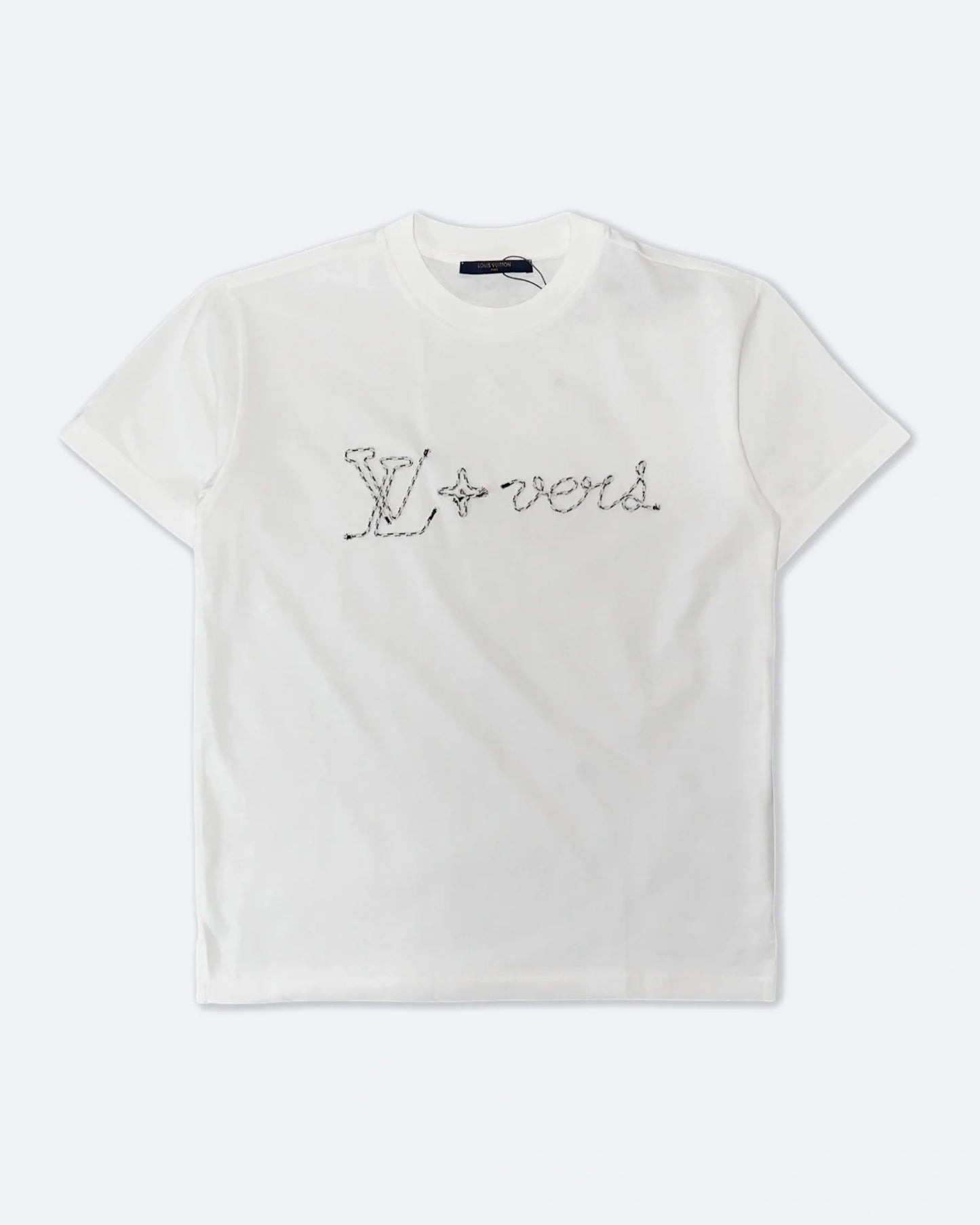 Louis Vuitton - Lovers Embroidery T-Shirt - White