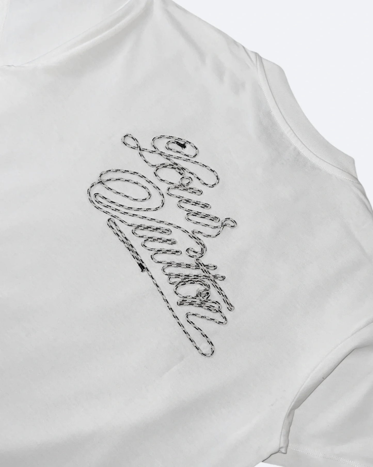 Louis Vuitton - Lovers Embroidery T-Shirt - White