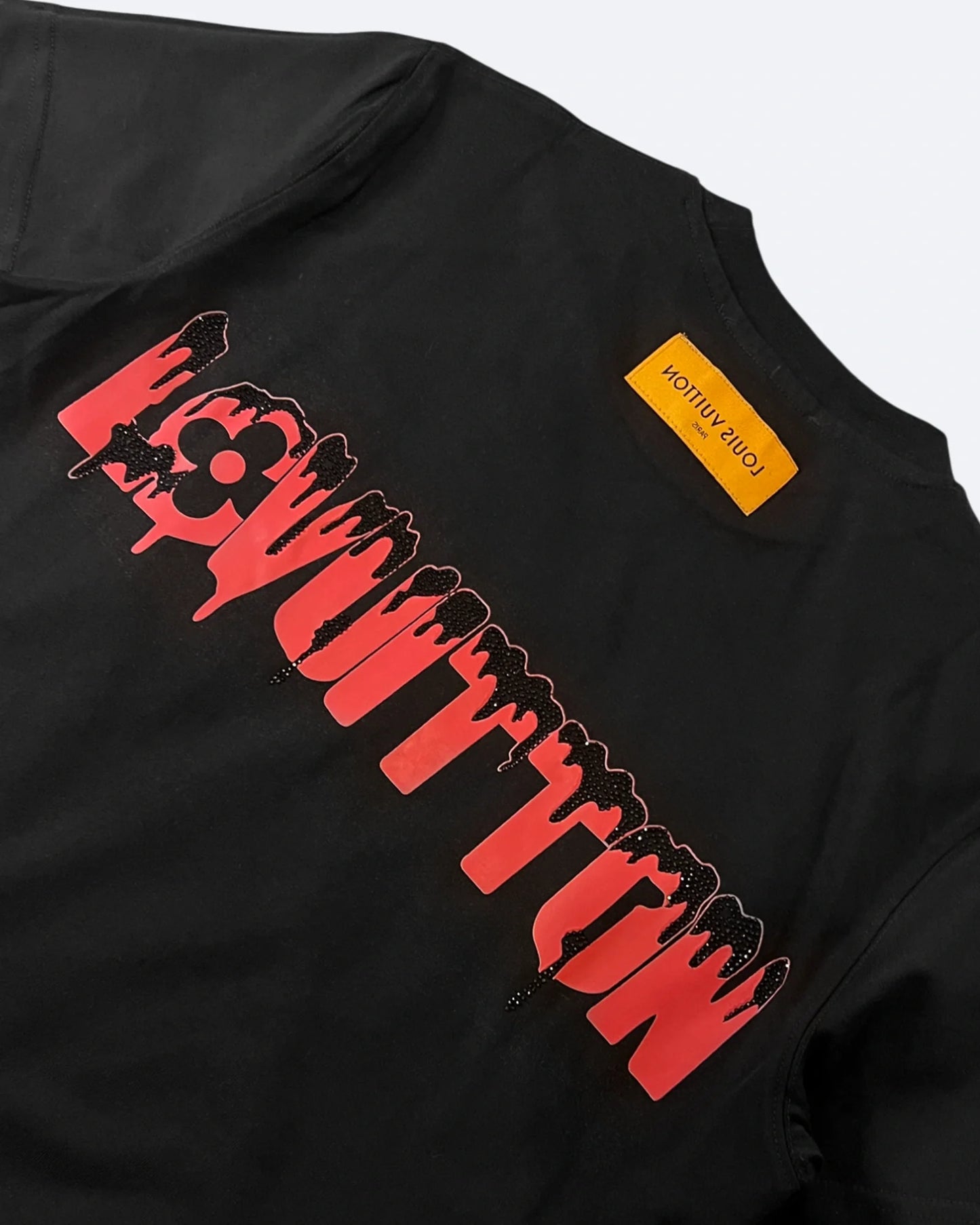 Louis Vuitton - Drip Logo T-Shirt - Black