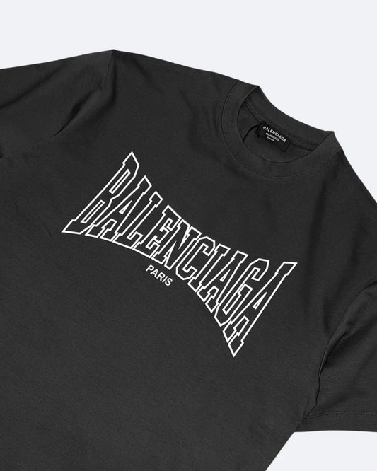 Balenciaga - Boxing Logo T-Shirt - Dark Gray