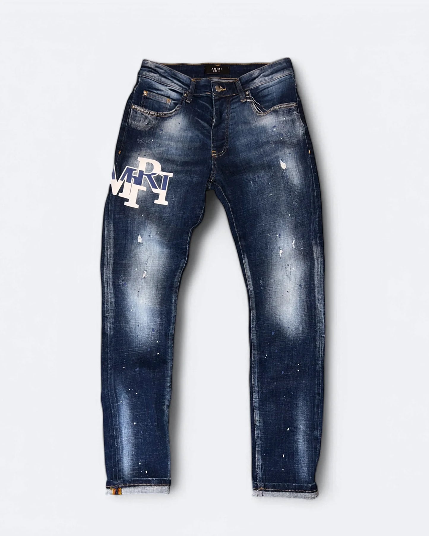 Amiri - Logotype Jeans - Blue