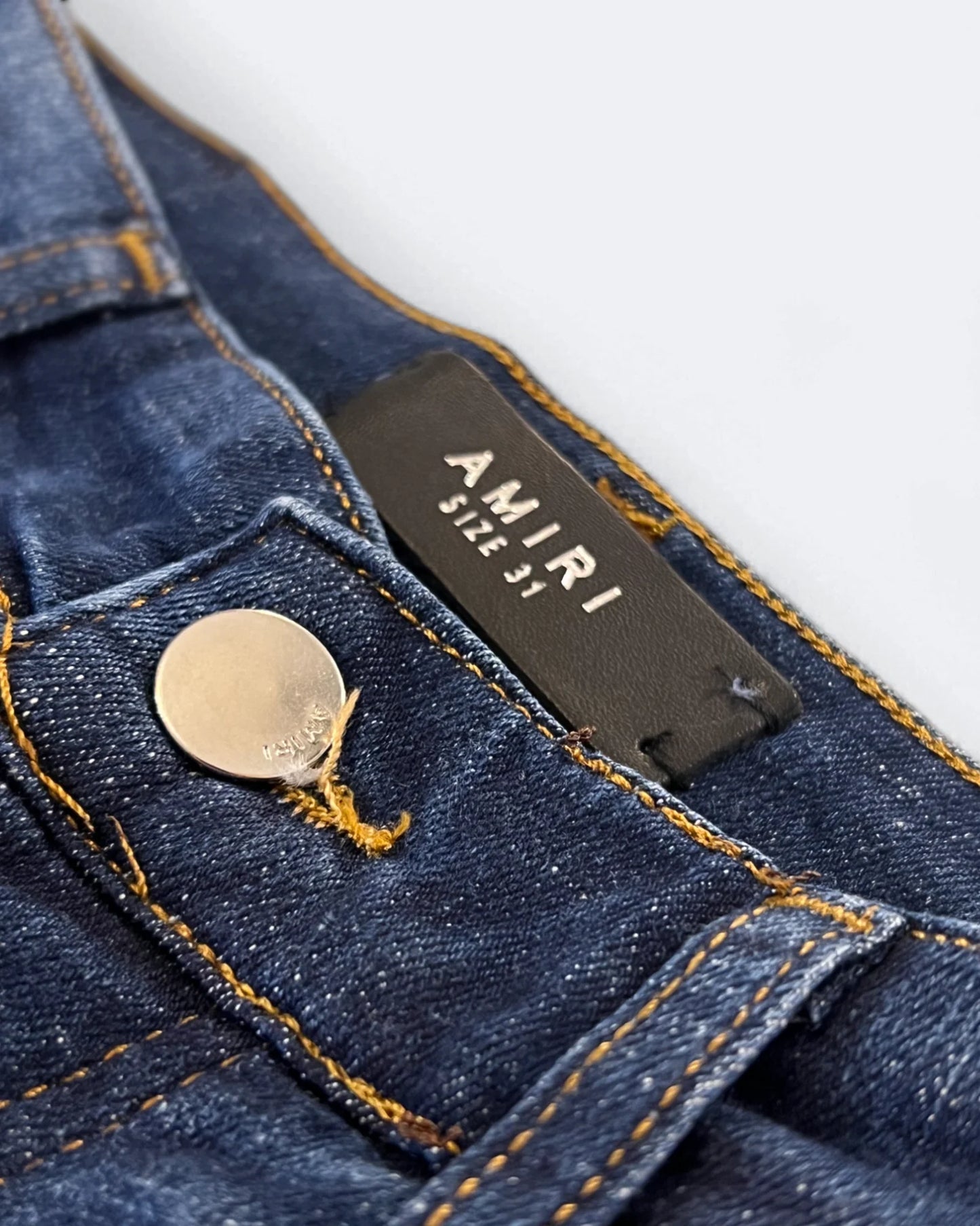 Amiri - Logotype Jeans - Blue