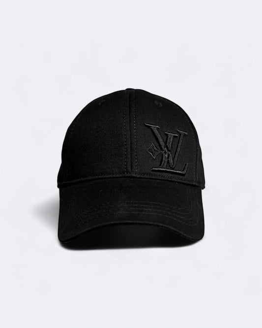 Louis Vuitton - LV Black Monogram Cap - Black