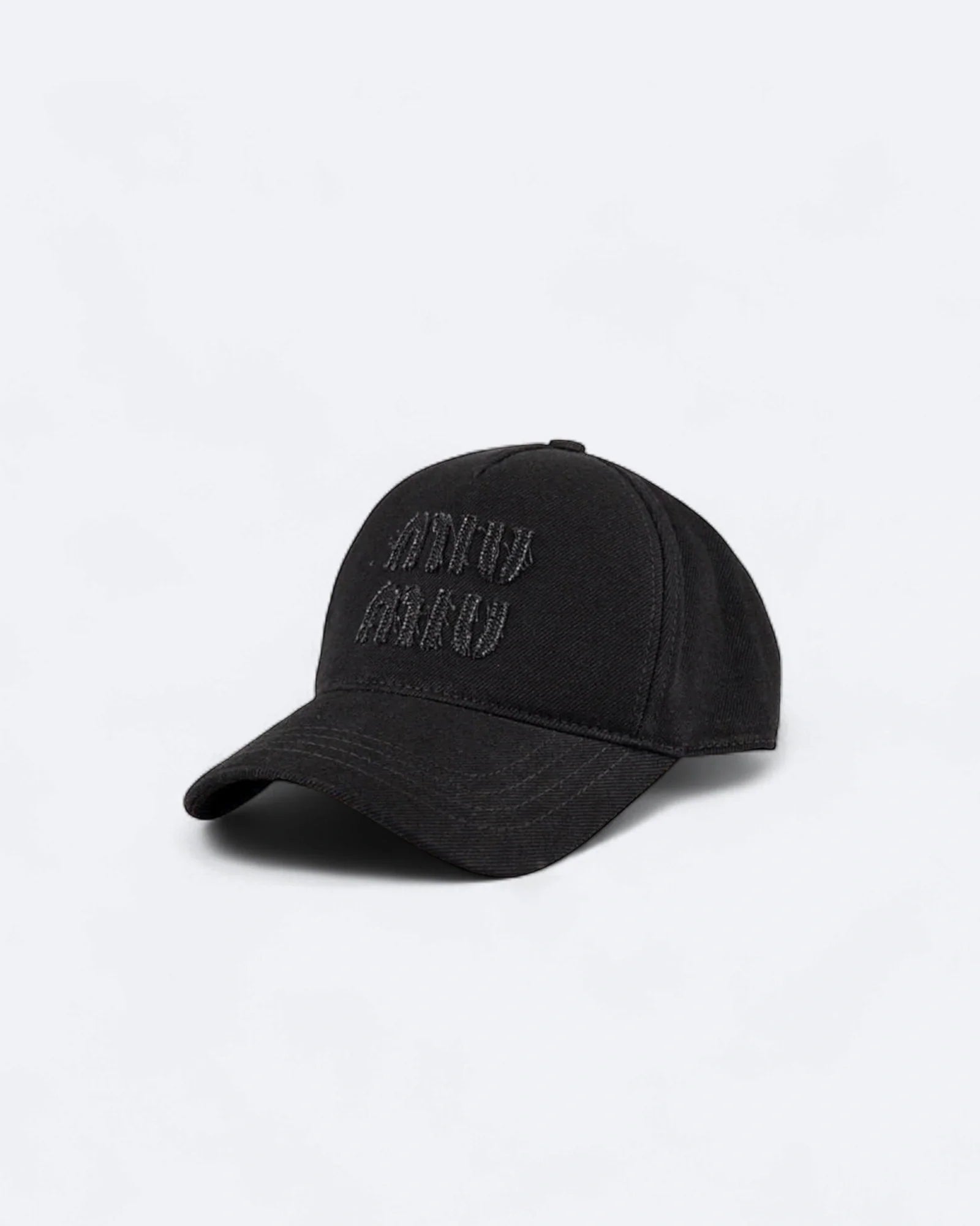 Miu Miu - Black Logo Cap - Black – MODIZZO