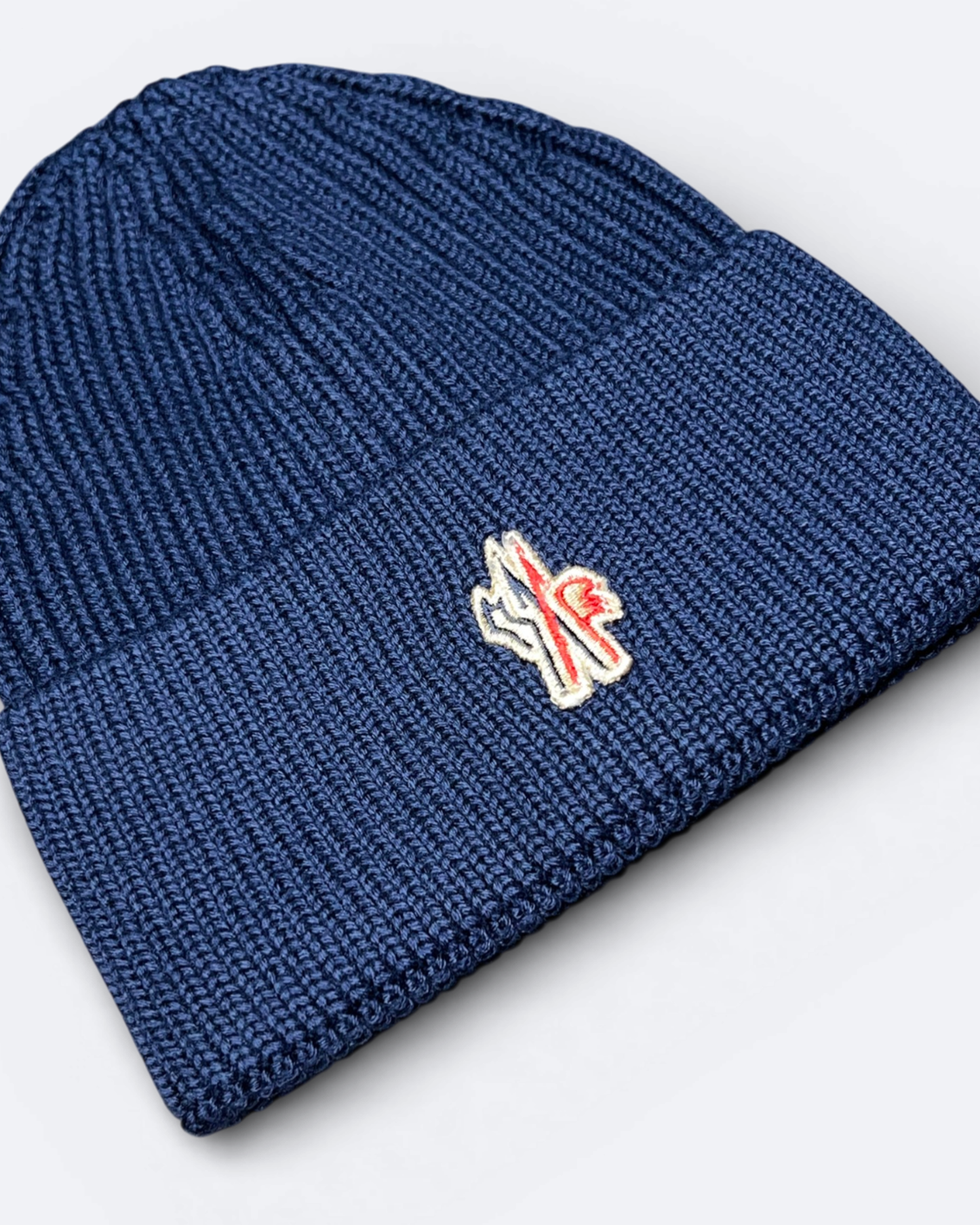 Moncler - Logo Beanie - Dark Blue