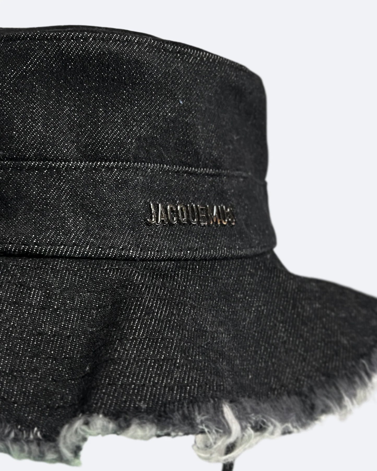 Jacquemus - The Artichaut Bucket Hat - Dark Gray Denim