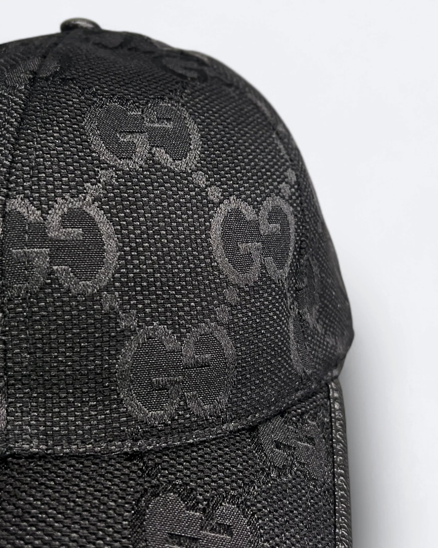 Gucci - GG Pattern Cap - Black
