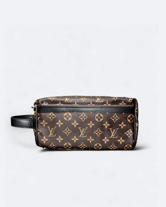 LVTN - Pattern Toiletry Bag - Brown