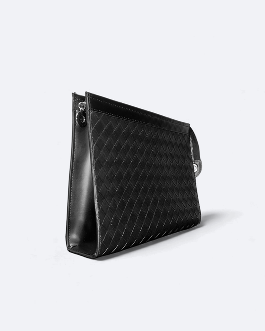 Bottega Veneta - Weave Clutch - Black