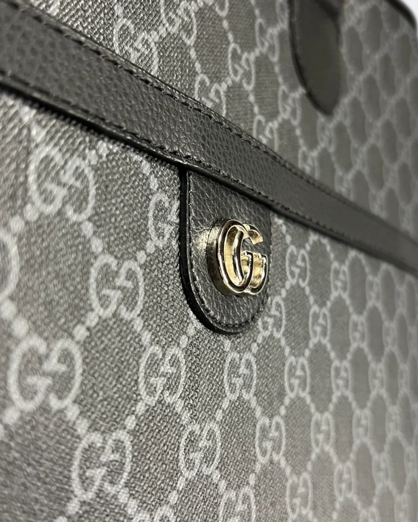 Gucci - GG Pattern Briefcase - Black