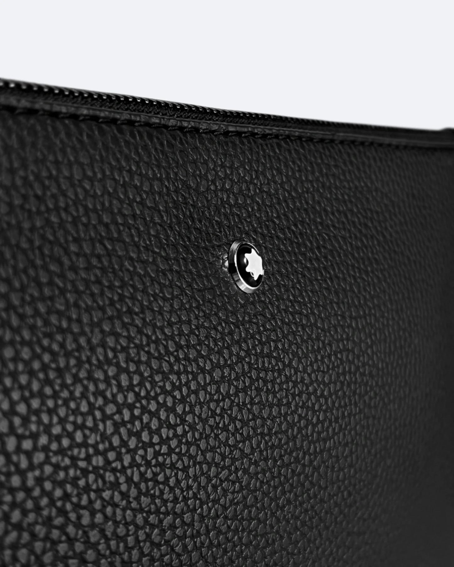 Montblanc - Logo Leather Clutch - Black