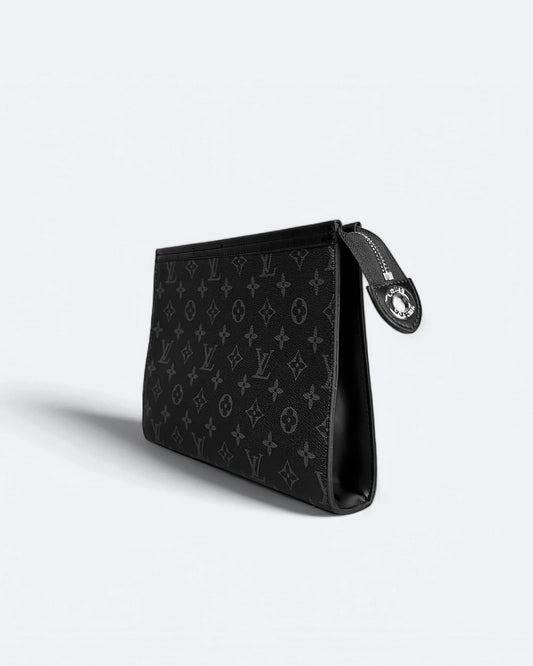 Louis Vuitton - LV Pattern Clutch - Black