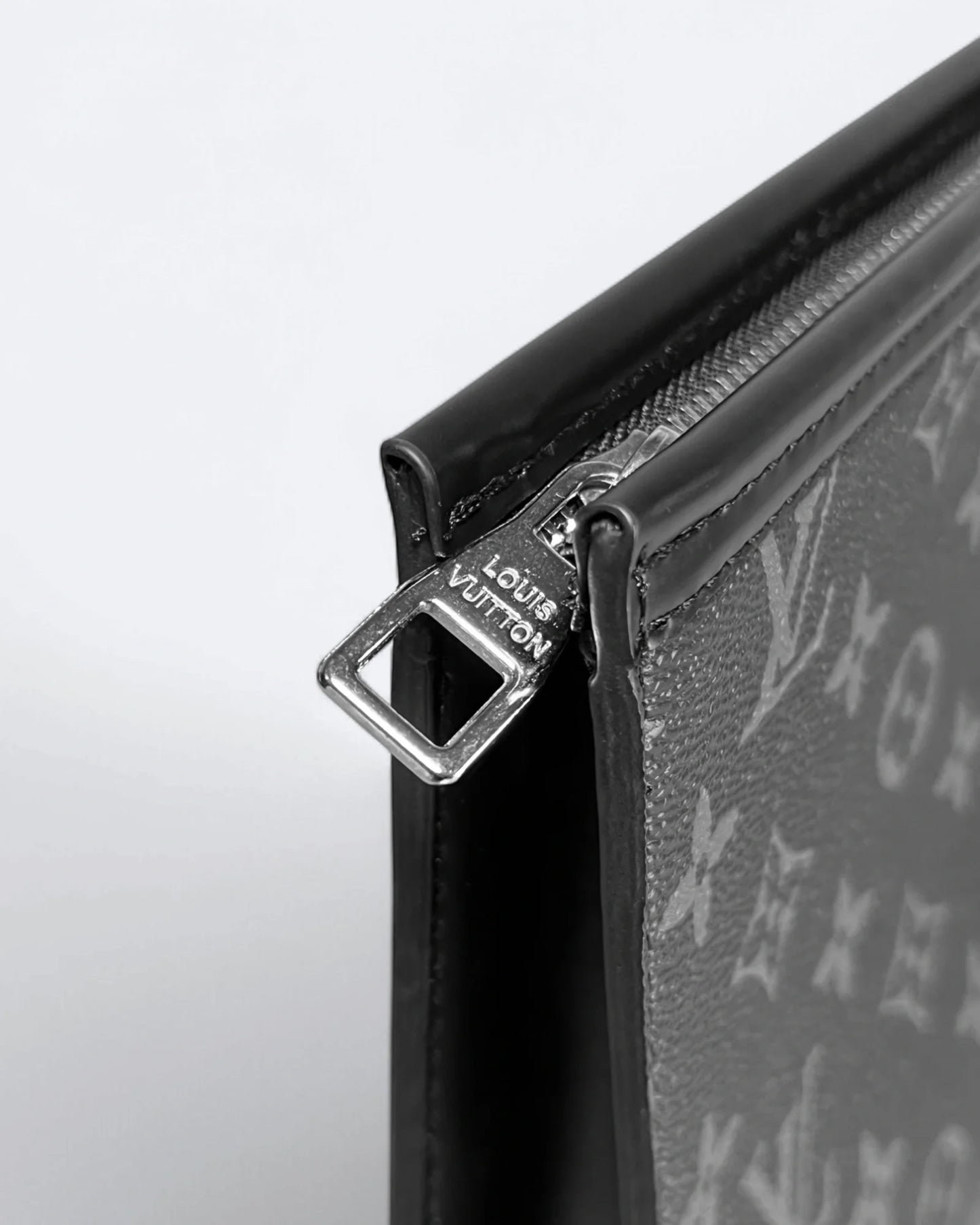 Louis Vuitton - LV Pattern Clutch - Black