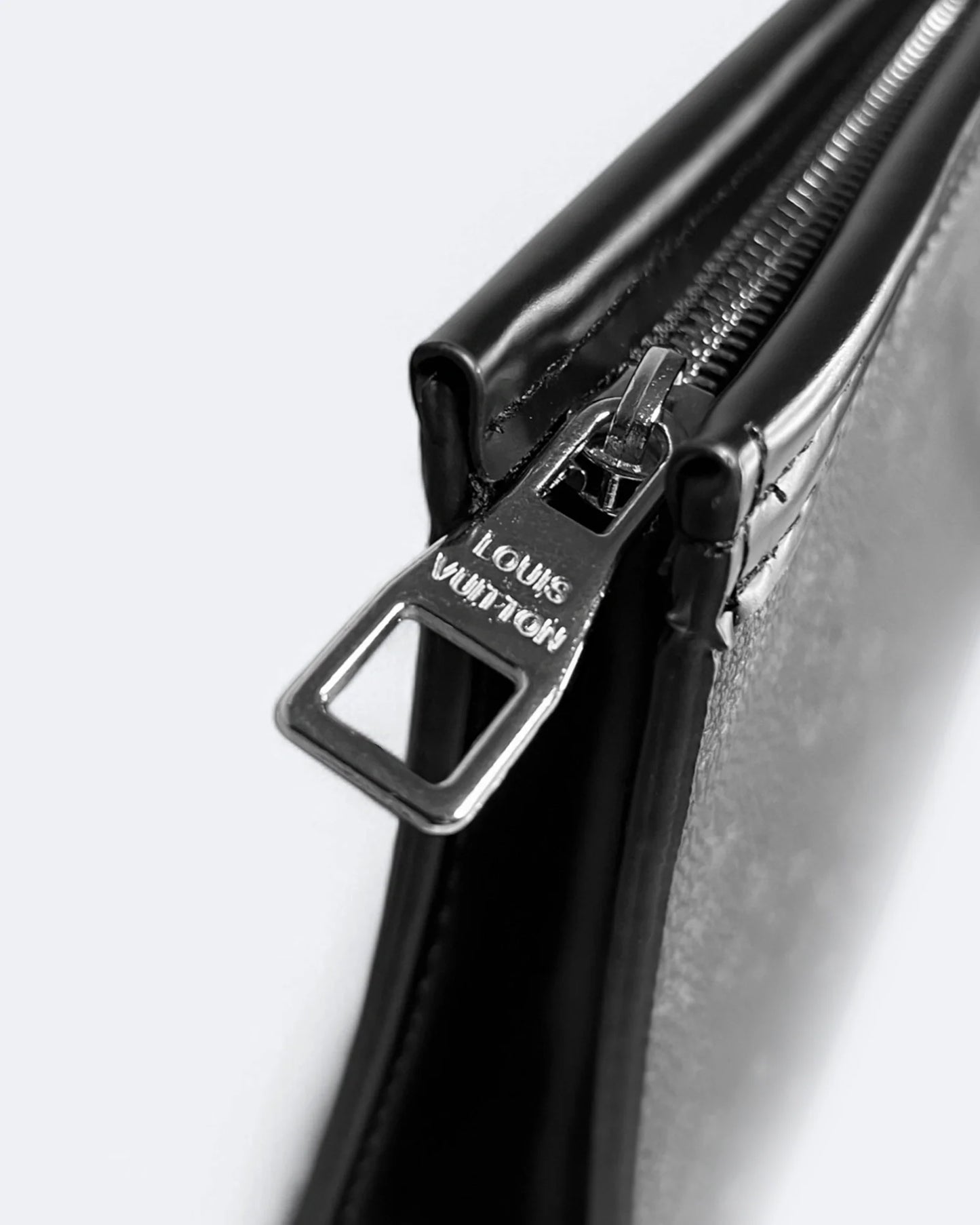 Louis Vuitton - LV Pattern Embossed Clutch - Black