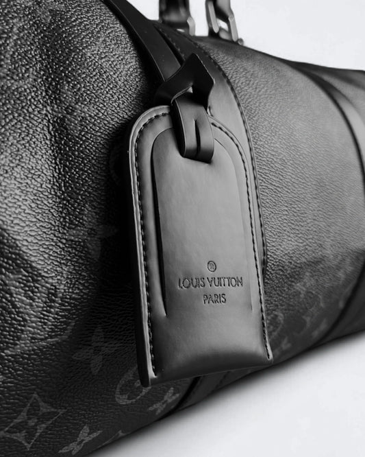 Louis Vuitton - LV Pattern Duffle Bag - Black