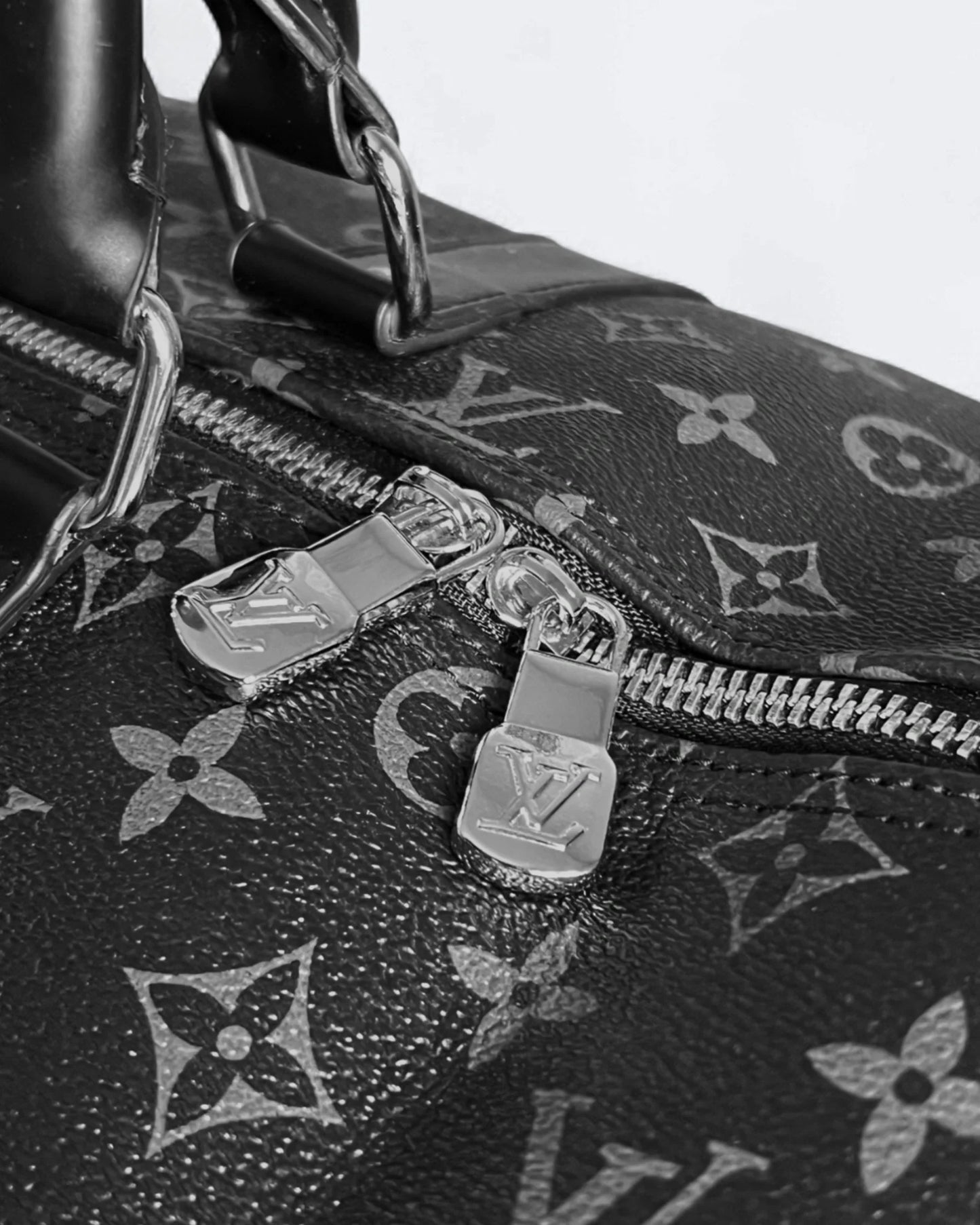 Louis Vuitton - LV Pattern Duffle Bag - Black