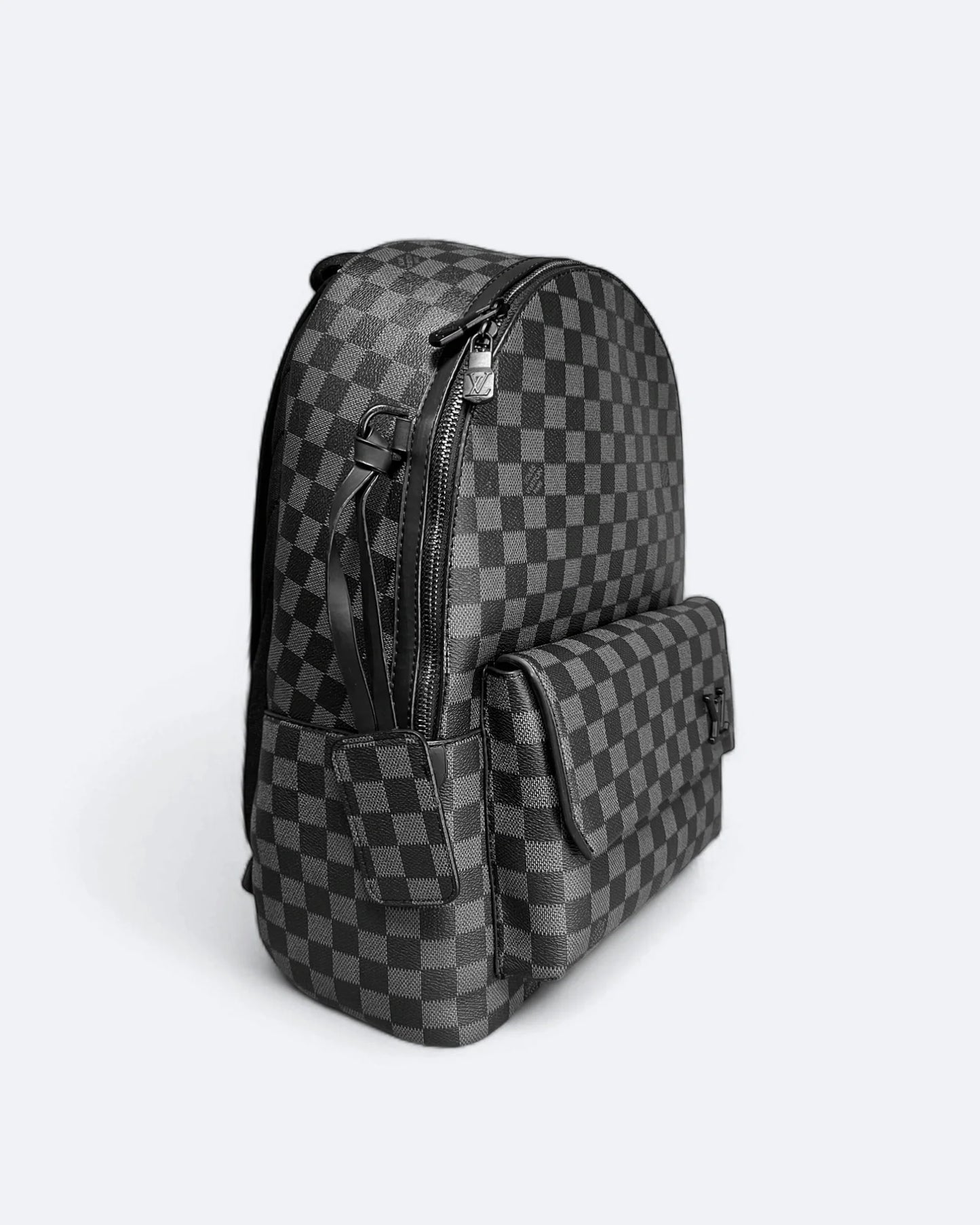 Louis Vuitton - Damier Pattern Takeoff Backpack - Black