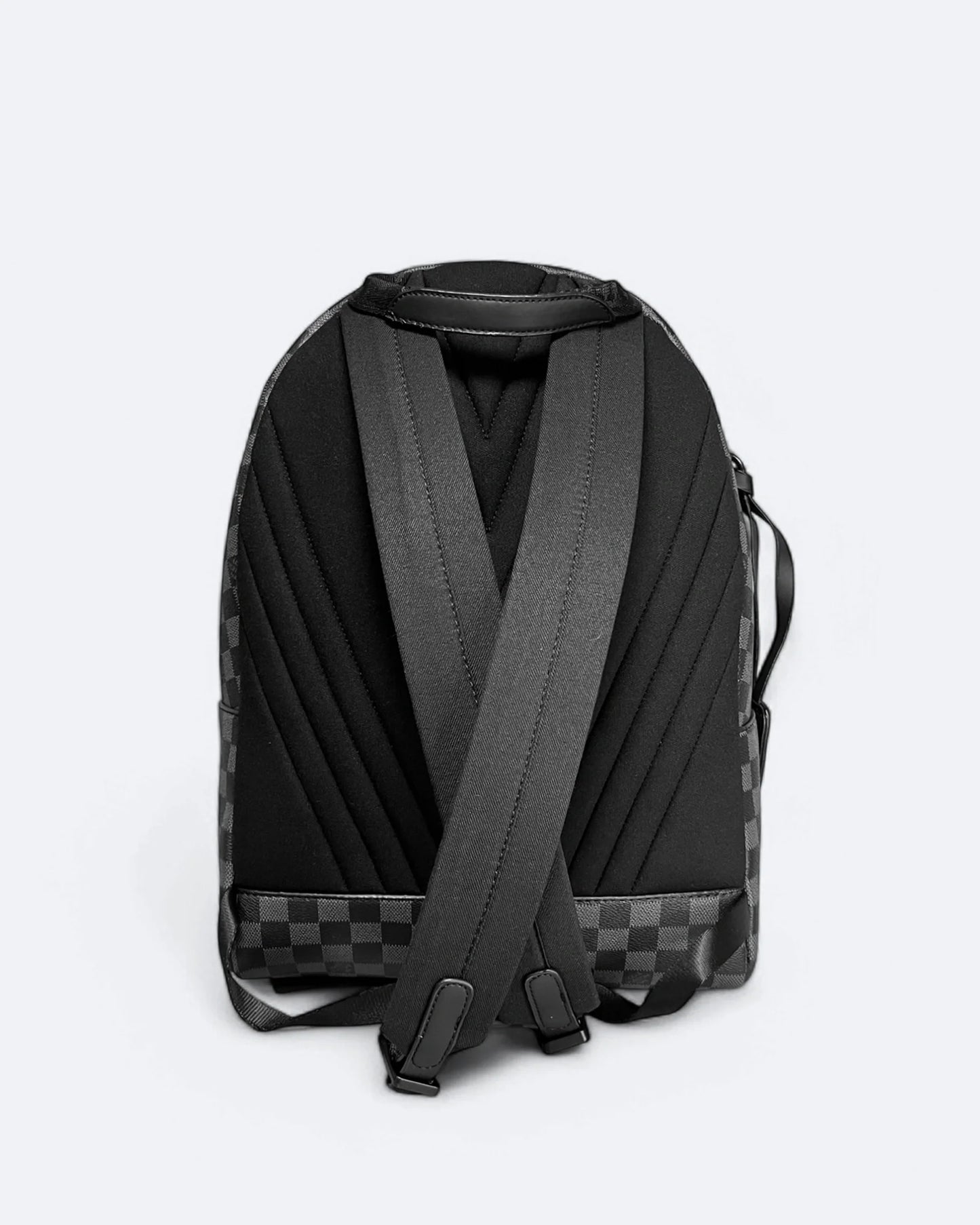 Louis Vuitton - Damier Pattern Takeoff Backpack - Black
