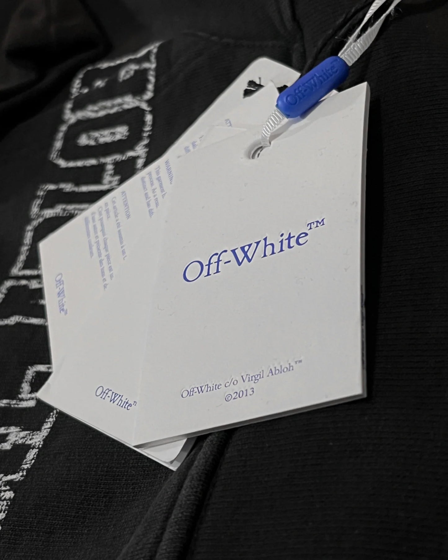 Off-White - Caravaggio Print Hoodie - Black