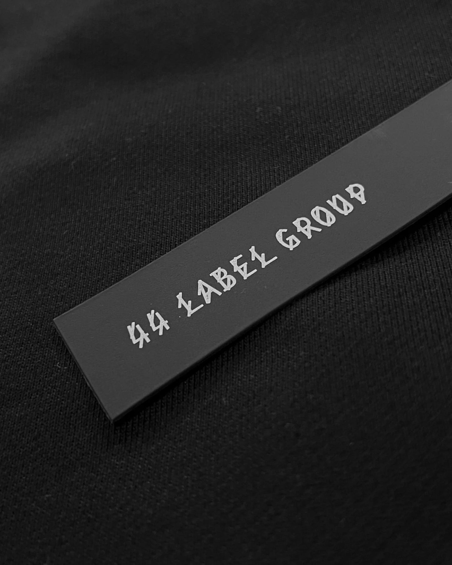 44 Label Group - 44 Tape Hoodie - Black