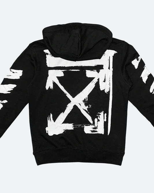 Off-White - Wet Paint Arrow Hoodie - Black