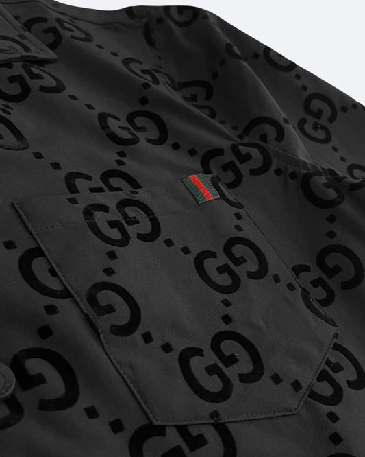 Gucci - GG Monogram Pattern Summer Set - Black