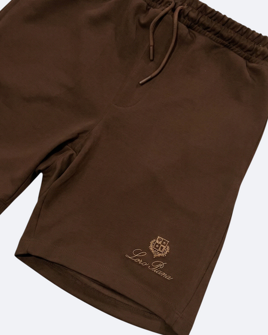 Loro Piana - Logo Embroidery Summer Set - Brown